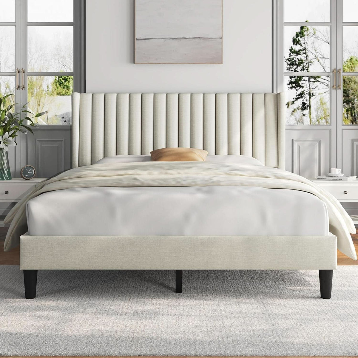 The Sutton Upholstered Queen Bed