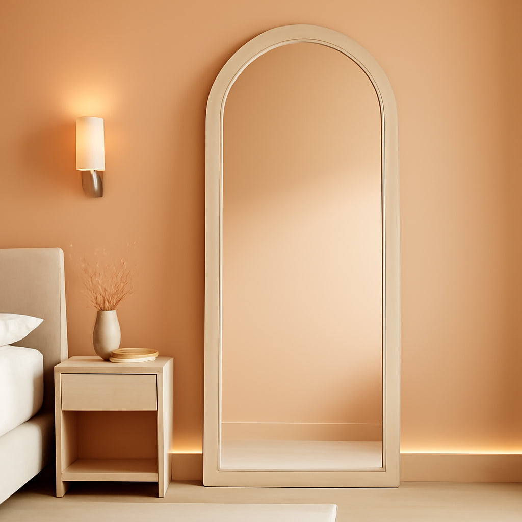 The Aveline Arched Floor Mirror
