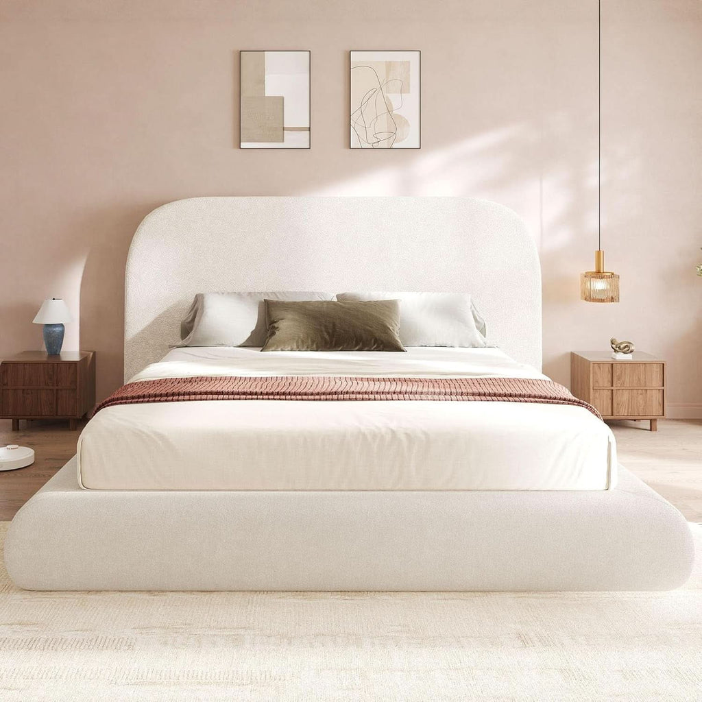 The Delaney Velvet King Bed