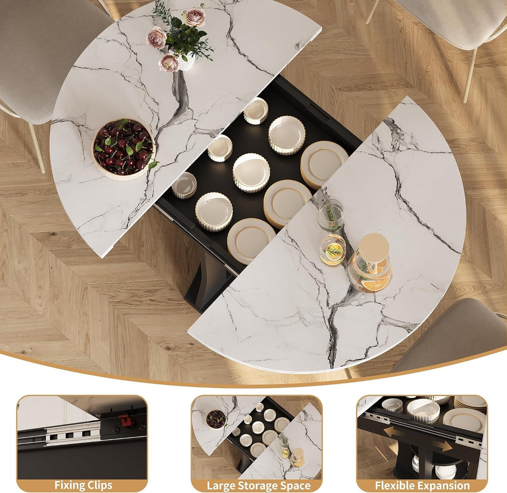 The Marlowe Extendable Dining Table