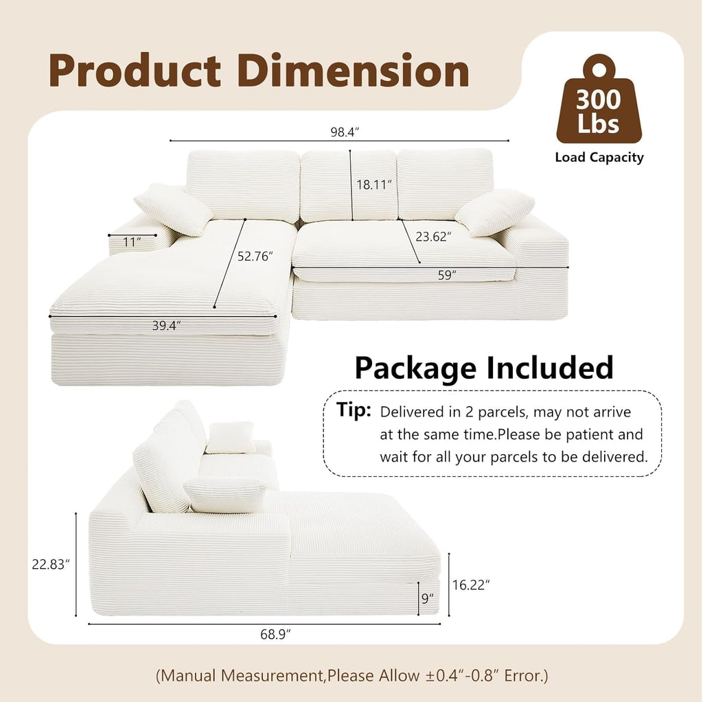 The Sloane Chaise Sectional