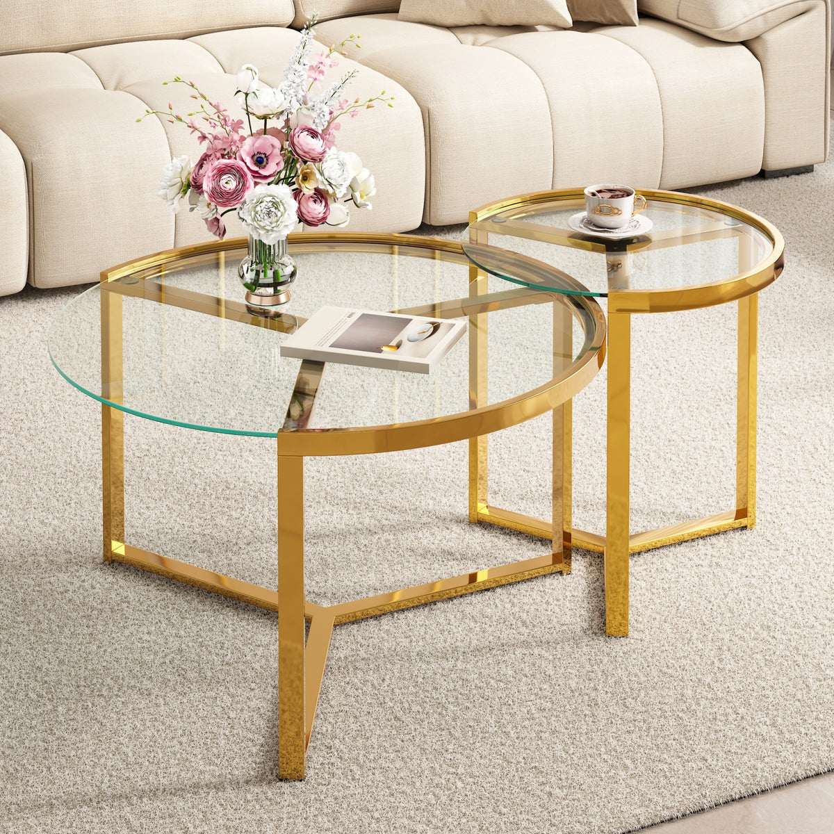 The Celine Nesting Coffee Tables