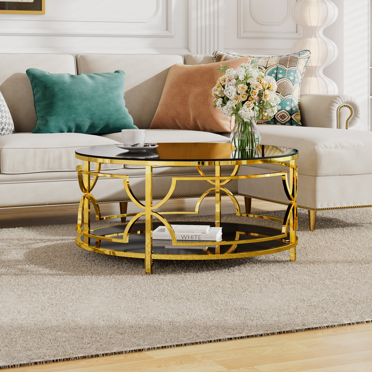 The Marielle Round Coffee Table