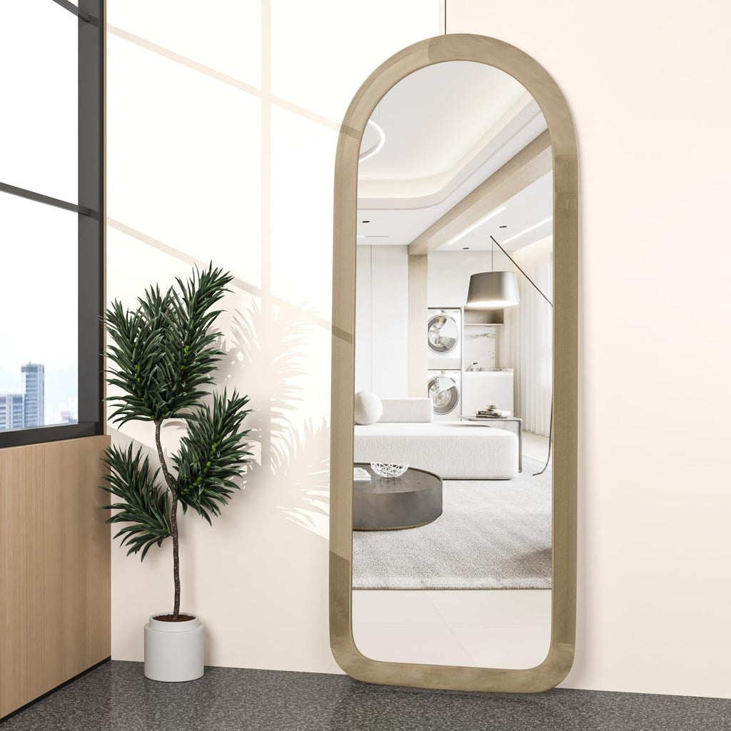 The Aveline Arched Floor Mirror